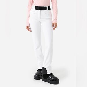 Goldbergh Pippa Brooke Ski Pants Waterproof White Black Worn Once US 12